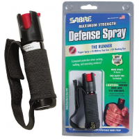 Sabre Runner Defense Spray with Hand Grip