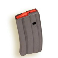 ASC AR Family Rifle Magazine Orange Follower .223 Rem Aluminum Grey 20/rd
