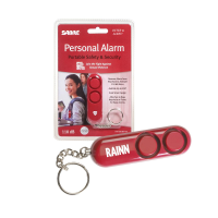 Sabre Personal Alarm with Key Chain - Red