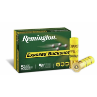 Remington Express Buckshot Shotgun Ammo 20 ga 2 3/4" 3 3/4 dr 20 plts #3B 1220 fps 5/ct