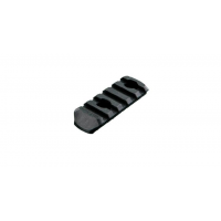 Magpul MOE Polymer Rail Sections Accessory  Fits MOE Hand Guard  5 Slots  Black Finish MAG406BLK