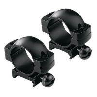 Redfield 2-Piece Aluminum Scope Rings 1" High, Matte