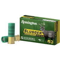 Remington Slugger Managed-Recoil Rifled Slug 12 ga 2 3/4" 1 oz 1200 fps 5/ct