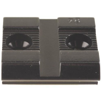 Weaver Standard Top Mount Aluminum Scope Base - Gloss Black - #24 - BRNO ZB 22 Hornet 218 Bee, Savage Mark II