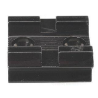 Weaver Standard Top Mount Aluminum Scope Base - Gloss Black - #43 - Remington FRONT/REAR