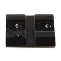 Weaver Standard Top Mount Aluminum Scope Base - Black - #15 - For Browning, Marlin, Savage,Stevens, Remington, Winchester