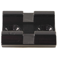 Weaver Standard Top Mount Aluminum Scope Base - Gloss Black - #54 - FRONT/REAR Browning, Colt, Springfield