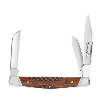 Remington Woodland Stockman Folder Knife 3.5" Blade Wood