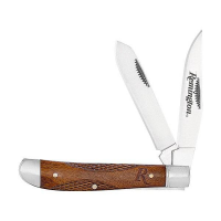 Remington Woodland Trapper Folding Knife 3.5" Blade Wood