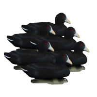 Higdon Outdoors Standard Coot Foam Filled Duck Decoys 6/ct