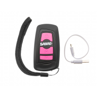 SABRE 1.154 UC PINK STUN GUN + 115 DB ALARM