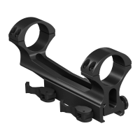 ATN 1-Piece Dual Cantilever Quick Detach Scope Mount 30mm QDM - Black