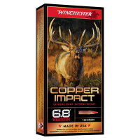 6.8 WESTERN COPPER IMPACT 162 GR LEAD FREE 20 Rounds