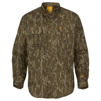 Browning Wasatch-CB Shirt Button-Front 2 Pocket Mossy Bottomland L