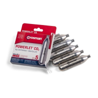 Crosman CO2 Powerlet 12-gram Airgun Cartridges 5/ct