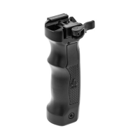 UTG Bipod D Grip with Ambi. Quick Release Deployable Black