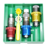 Lee Pacesetter Breech Lock 3-Die Set -  .22/.250 cal