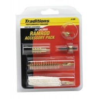 Traditions Ramrod Accessories Pack for Muzzleloader .50 cal (5 popular tips) 10/32 threads