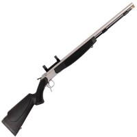 CVA Optima V2 SS Muzzleloader .50 Cal  26" Fluted Barrel with DuraSight Dead-On 1-pc Scope Mount, Black