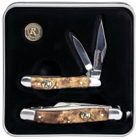 Remington Bob Whites Tin Collector Gift Set Folding Knives 2/ct