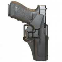 Blackhawk! SERPA CQC Concealment Holster Matte Finish Glock 20/21/37 Black Left Hand