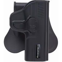 Bulldog Rapid Release Polymer Holster with Paddle Fits Glock 42 Black RH