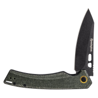 Remington EDC Liner Lock Folding Knife 4-1/2" Coping Blade Green