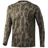 Huk Icon X Long Sleeve Shirt Mossy Oak Bottomland 2XL