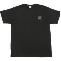 Glock Factory T-Shirt Black with Silver Logo -  Xtra Large