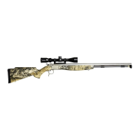 CVA Optima V2 Stainless Steel Muzzleloader Rifle .50 Cal Single Shot 26" Barrel Realtree Excape with Konus Pro 3-9x40 BDC Reticle