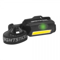 Nightstick Multi-Flood USB Headlamp 250 Lumens Black with Brim Clip