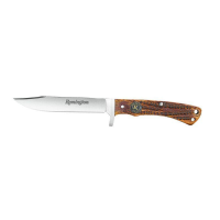 Remington Back Woods Skinner Fixed Knife Brown with Sheath