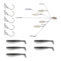 Yum Scottsboro Kit 3'' 5Wire Rainbow Shad 11pc