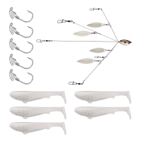 Yum Scottsboro Kit 3.5'' 5Wire Sight Minnow 11p