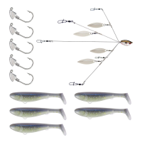 Yum Scottsboro Kit 3.5'' 5Wire Sexy Shad 11pc