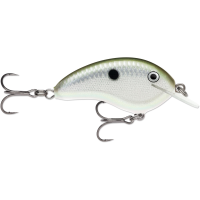 Rapala OG Tiny 4 Crankbait 2-1/4" 5/16 oz Green Gizzard Shad