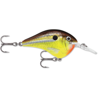 Rapala Dives To 4 Crankbait 2" 5/16 oz Hot Mustard