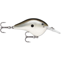Rapala Dives To 4 Crankbait 2" 5/16 oz Pearl Grey Shiner