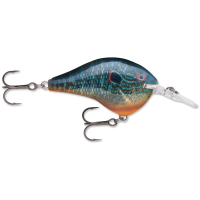 Rapala Dives-To 6 Crankbait 2" 3/8 oz Live Pumpkinseed