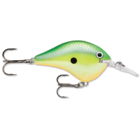Rapala Dives-To 6 Crankbait 2" 3/8 oz Rasta