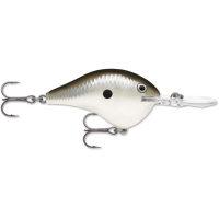 Rapala Dives To 10 Crankbait 2-1/4" 3/5 oz Pearl Grey Shiner