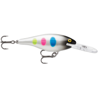 Rapala Shad Rap 05 Crankbait 2" 3/16 oz Black Wonderbread