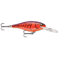 Rapala Shad Rap 06 Crankbait 2-1/2" 1/4 oz Demon