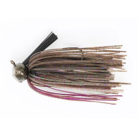Jewel Football Jig 5/8 Grn Pump Candy/Purp Flash