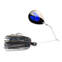 Jewel Jolt Spinnerbait1/2oz Black/Blue Flash Lazer
