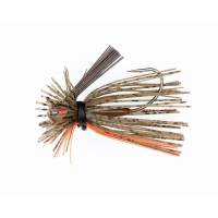 Jewel Finesse Jig 7/16 Green Gourd & Orange Flk 2pk