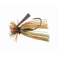 Jewel Finesse Jig 7/16 Grn Pumpkin/Grn Flash 2pk