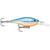 Rapala Ultra Light Shad Crankbait 1.5" 1/8 oz Silver Blue