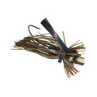 Jewel Football Jig 1/2 Grn Pump Candy/Purp Flash