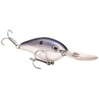 Strike King Pro Model 6XD Crankbait 1 oz Smokey Chrome/Blue